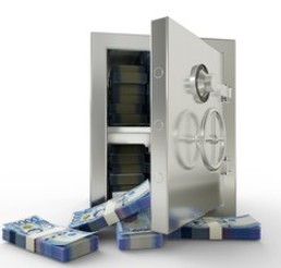 safe with pesos